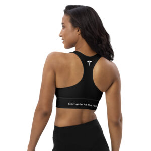 Polisitc Yoga Sports Bra Namaste at the Pole