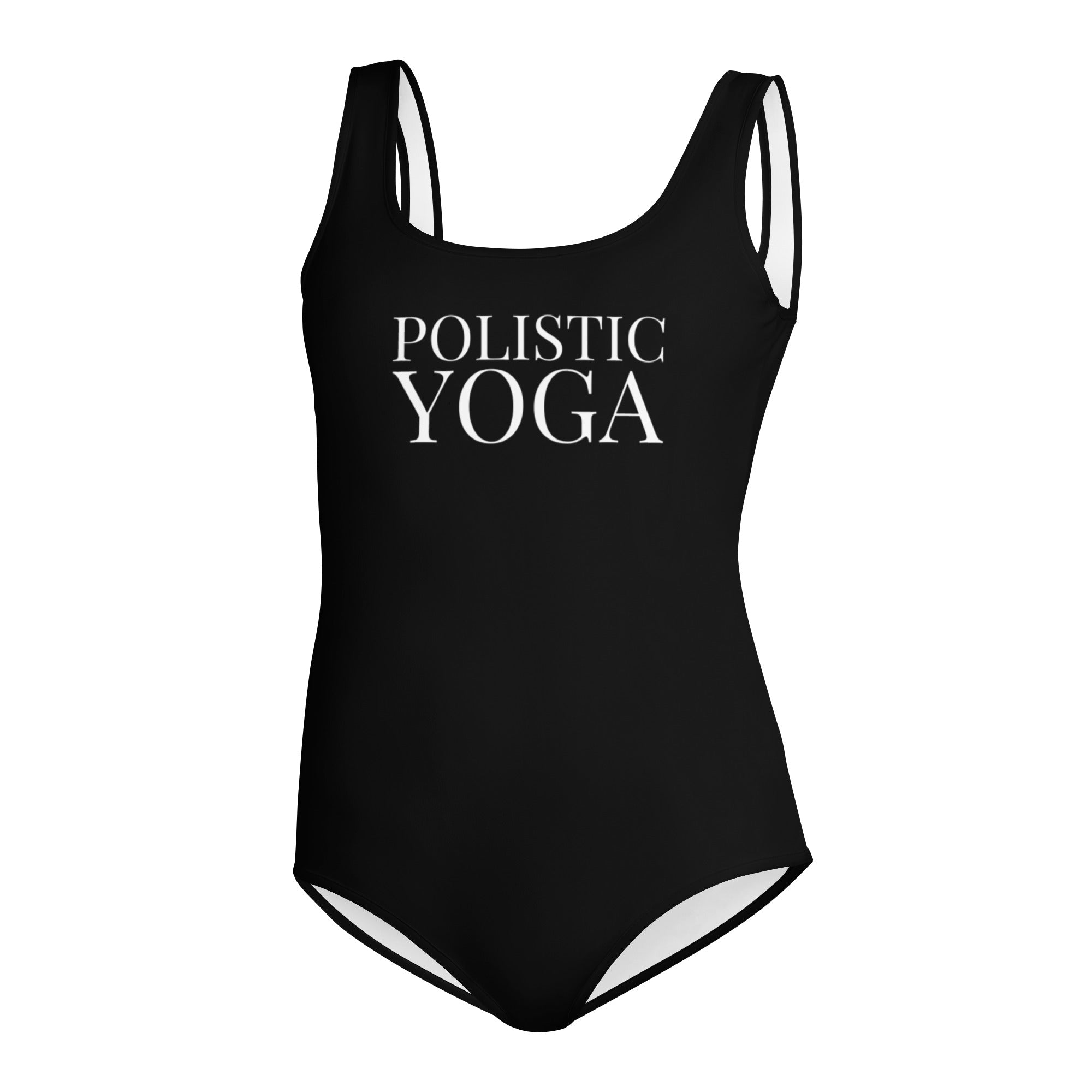 One-Piece Polistic Yoga Youth Swimsuit - Image 2