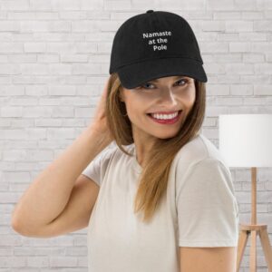 Namaste at the Pole Denim Hat