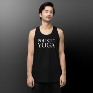 Men’s premium Polistic Yoga tank top