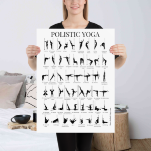 POLISITC YOGA POSTER