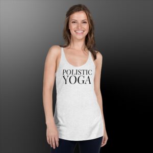 Women's Polistic Yoga Racerback Tank