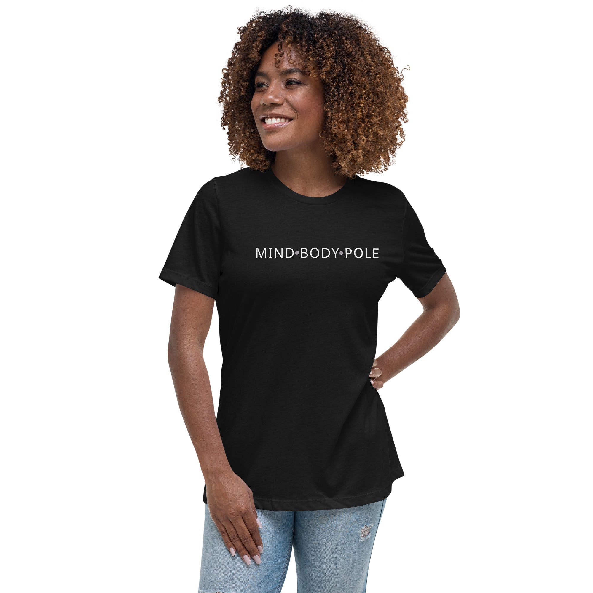 Mind Body Pole Women's Relaxed T-Shirt - Image 3
