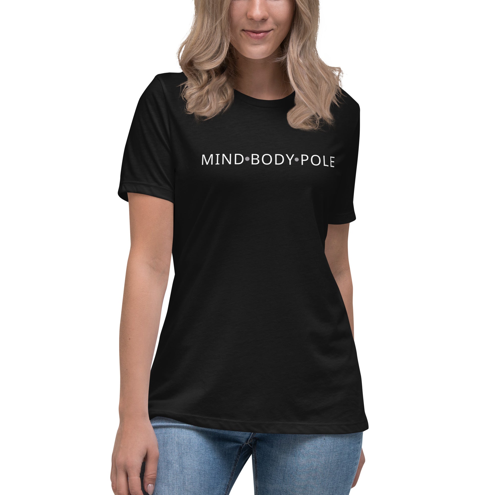 Mind Body Pole Women's Relaxed T-Shirt - Image 4